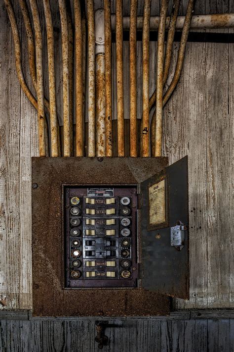 electrical panel box old 50s|old electrical panels residential.